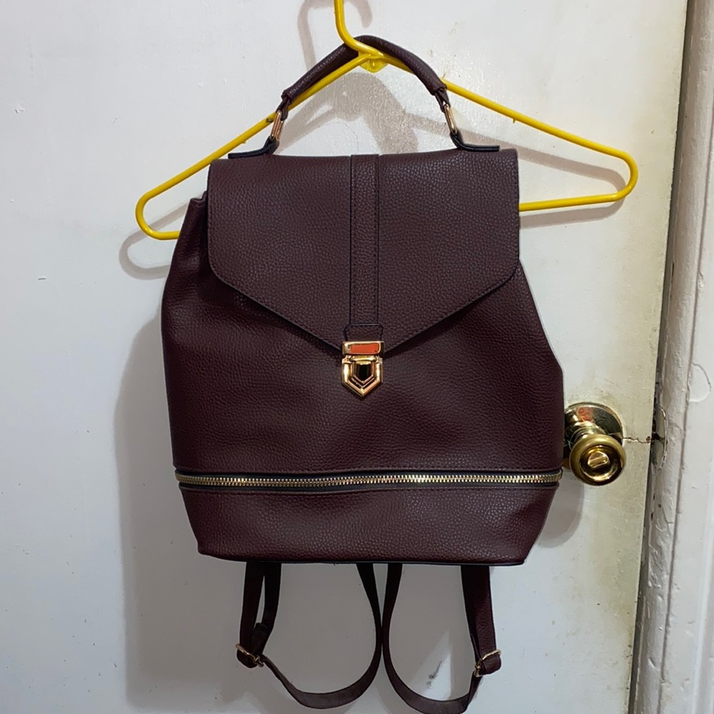 Primark Burgundy backpack